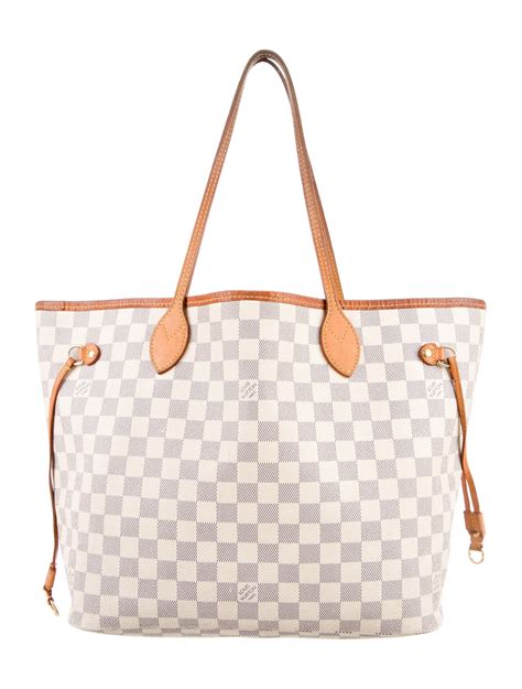 louis vuitton neverfull mm azur gebraucht|louis vuitton handbags.